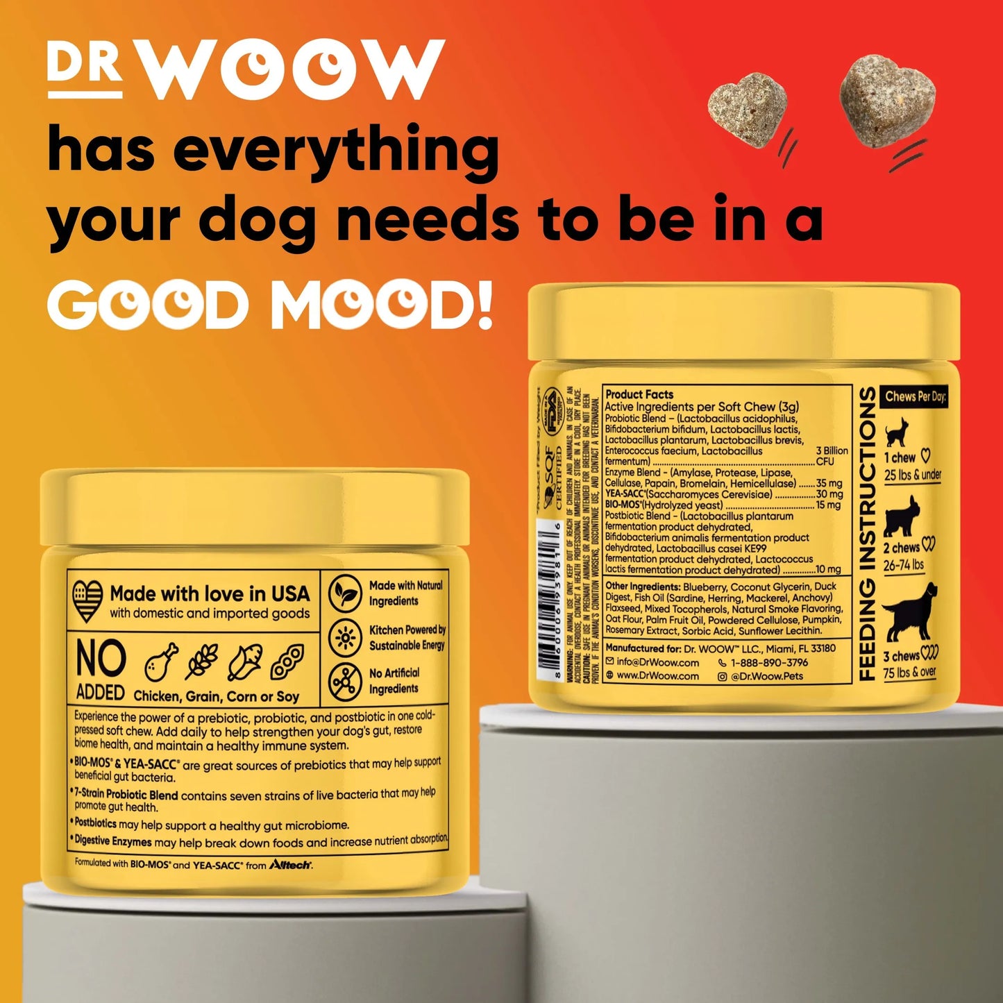 1. Dr Woow Digestion Soft Chews