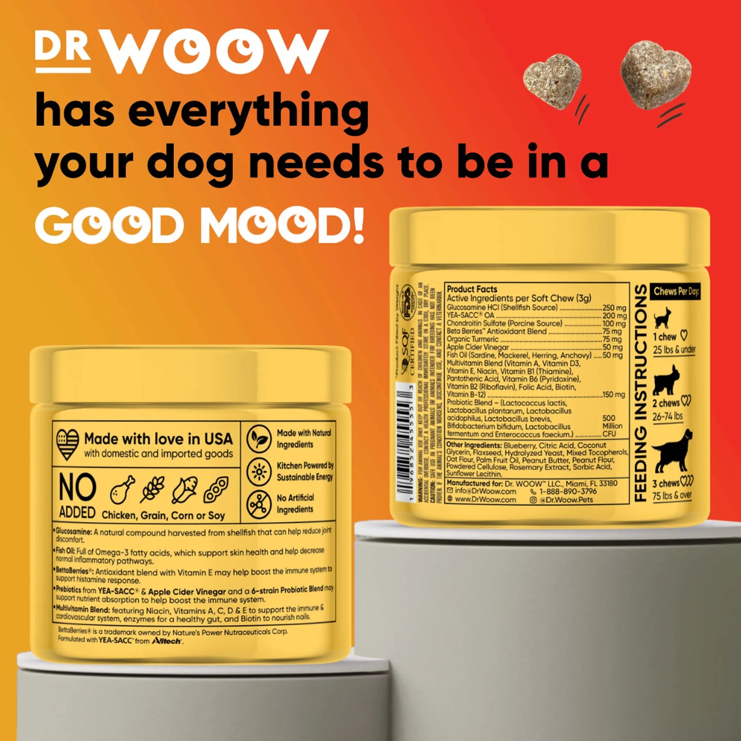 1. Dr Woow Multifunctional 11-in-1 vitamin chews