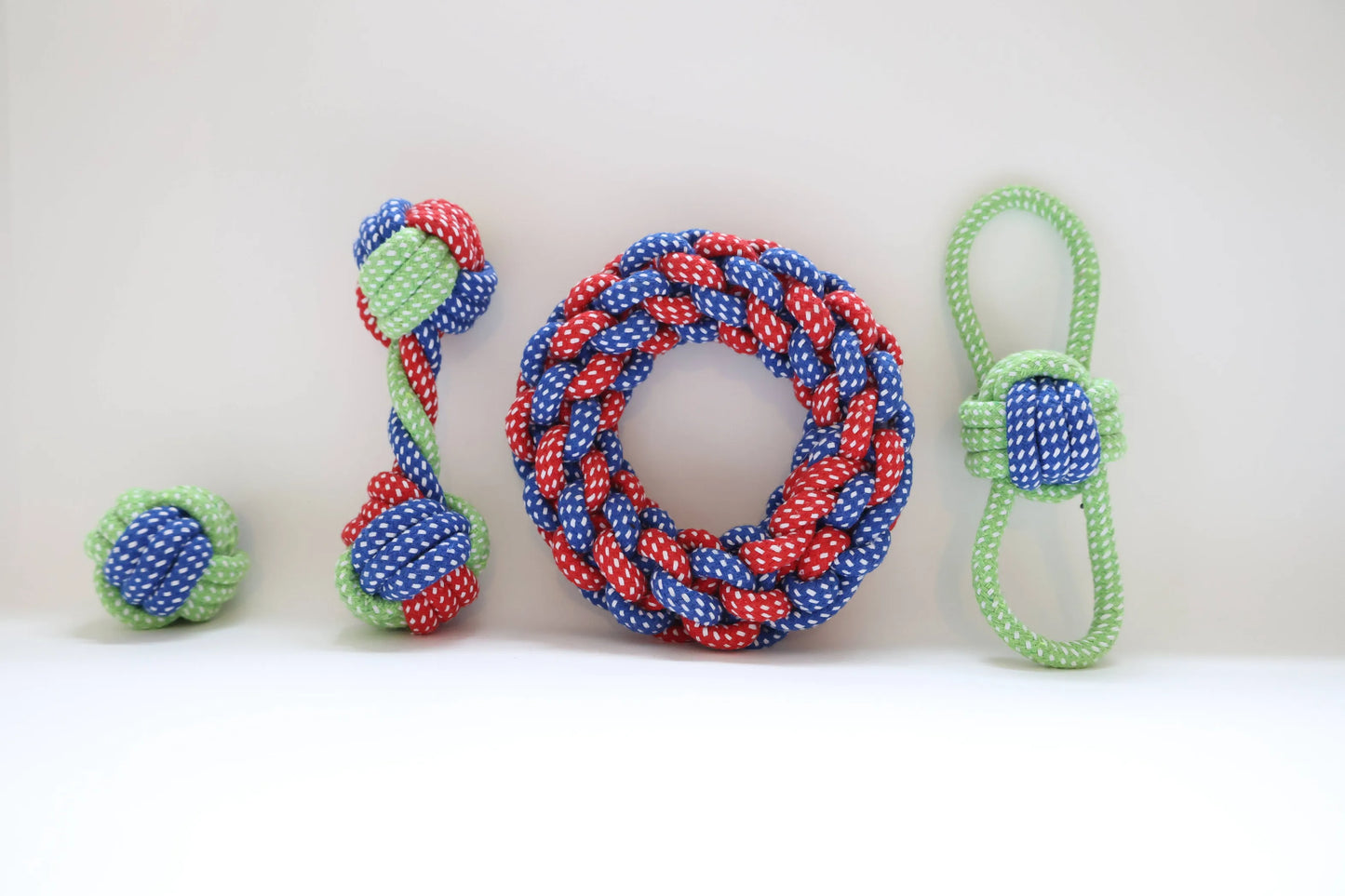 1. Rope Dog Toy 4 Set