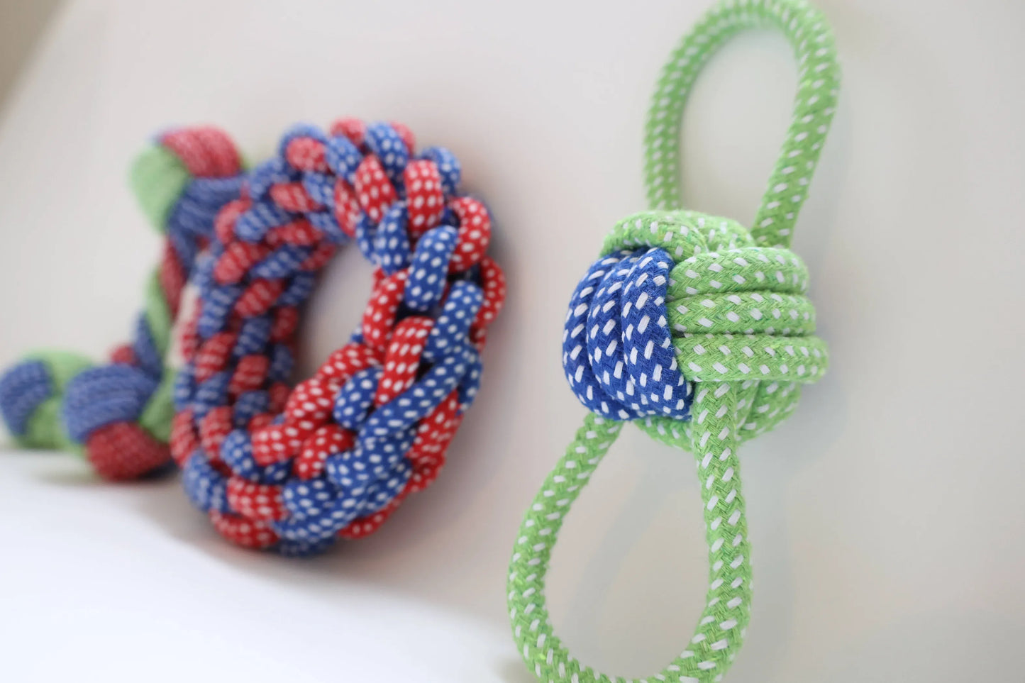1. Rope Dog Toy 4 Set