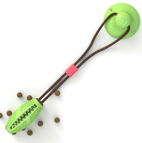 Multifunction Pet Molar Bite Toy Interactive Fun Pet Leakage Food Toys