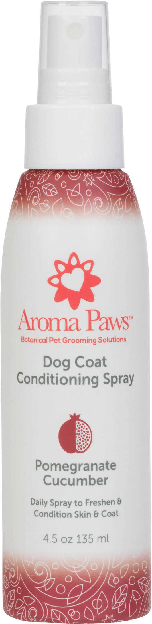 3. Pomegranate Cucumber, 4.5 Oz. Dog Coat Spray