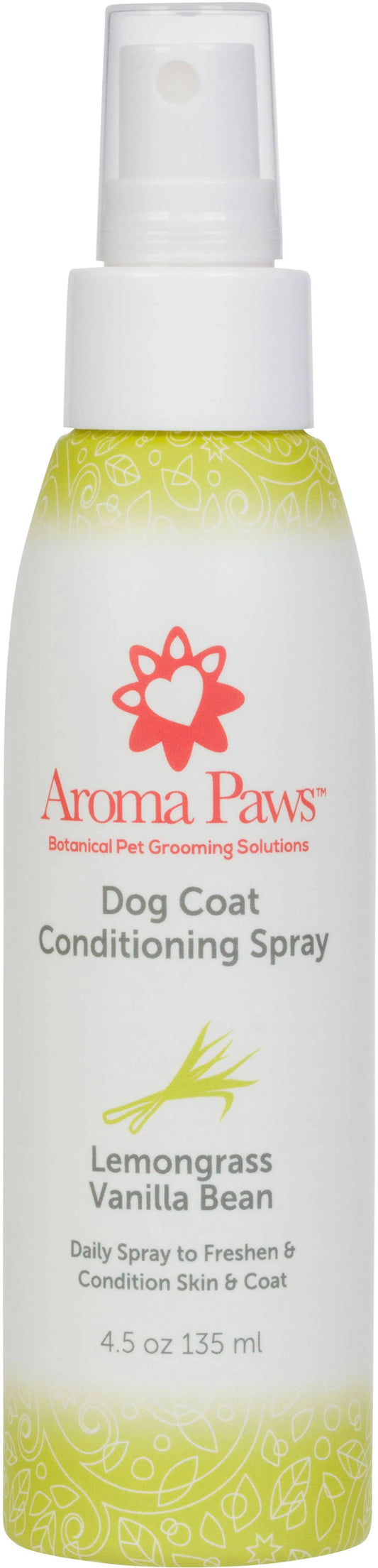 3. Lemongrass Vanilla Bean, 4.5 Oz. Dog Coat Spray