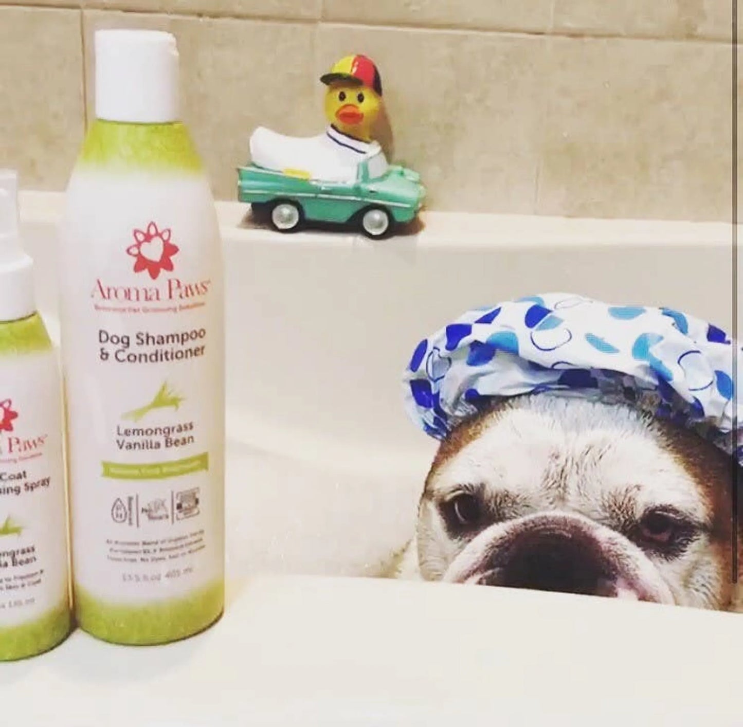 3. Lemongrass Vanilla Bean, 4.5 Oz. Dog Coat Spray